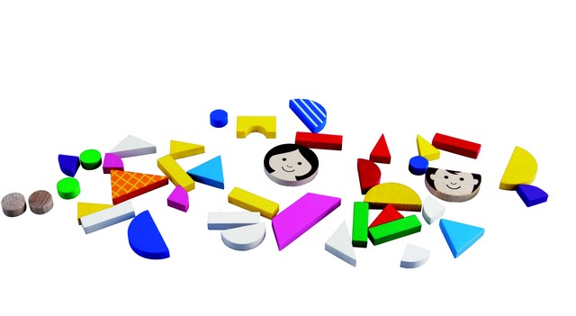 Magnetické puzzle - deti