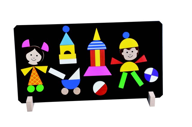 Magnetické puzzle - deti