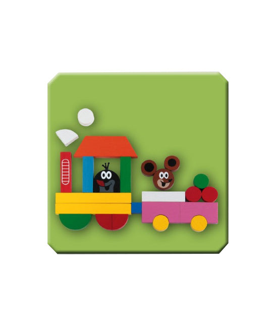 Magnetické kúsky - Krtko Mini
