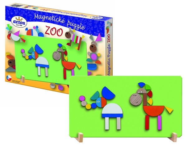 Magnetické puzzle - Zoo