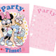 Párty set Minnie 5 pozvánok + 5 obálok