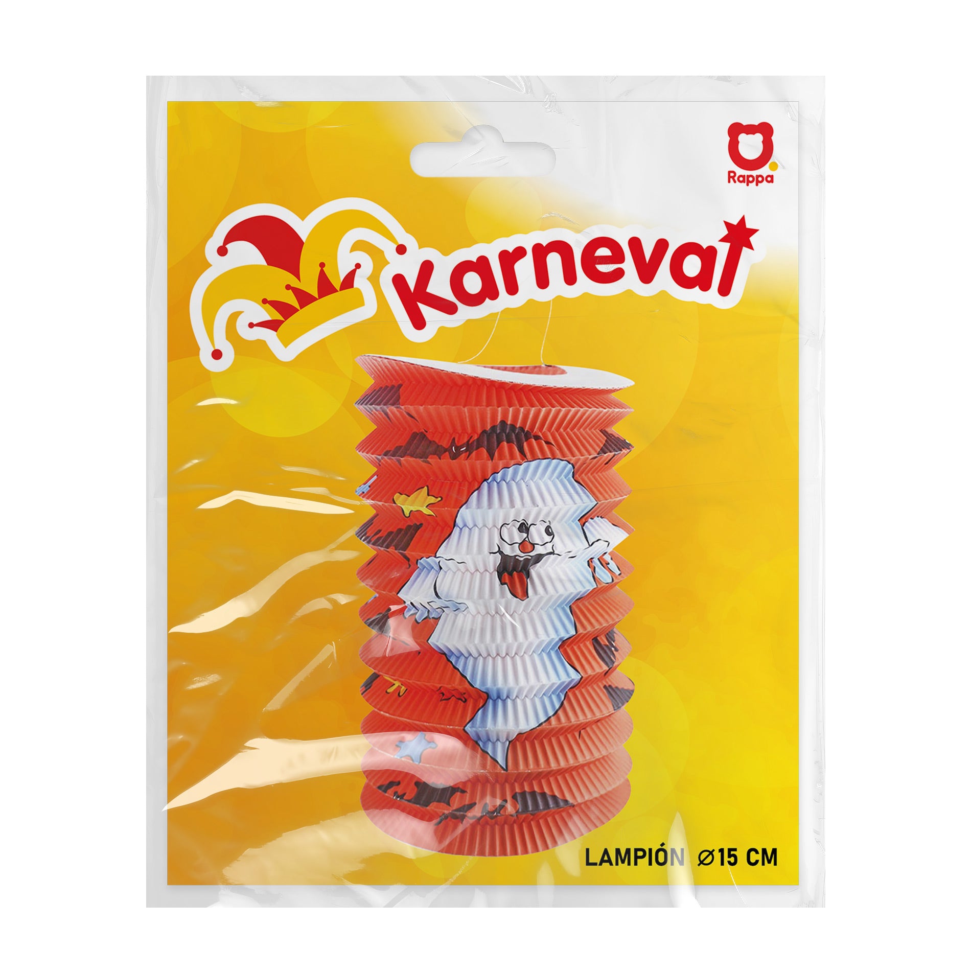Lámpás Halloween Ghost 15 cm