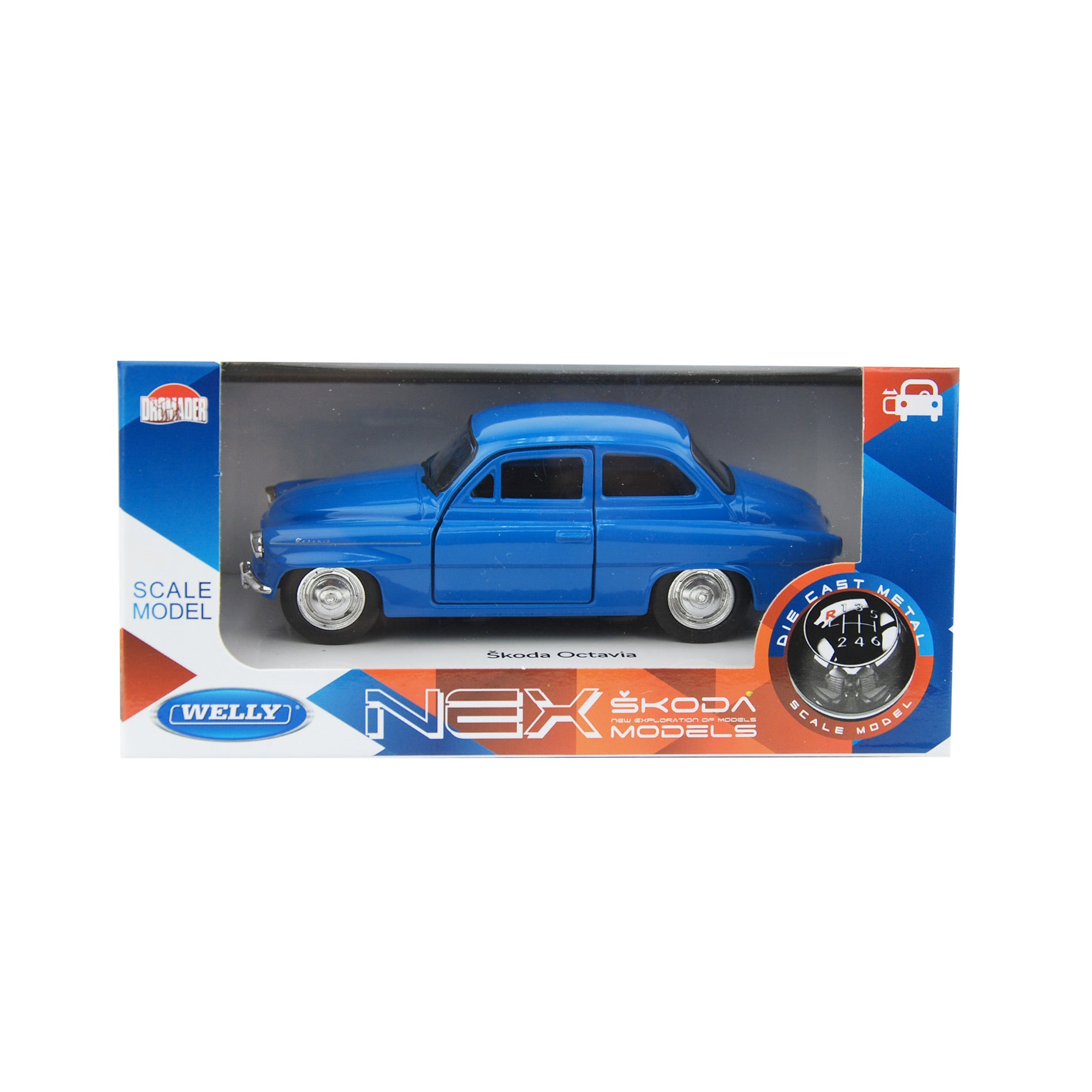 Welly Modelos 1:34-39 Skoda Octavia 1959