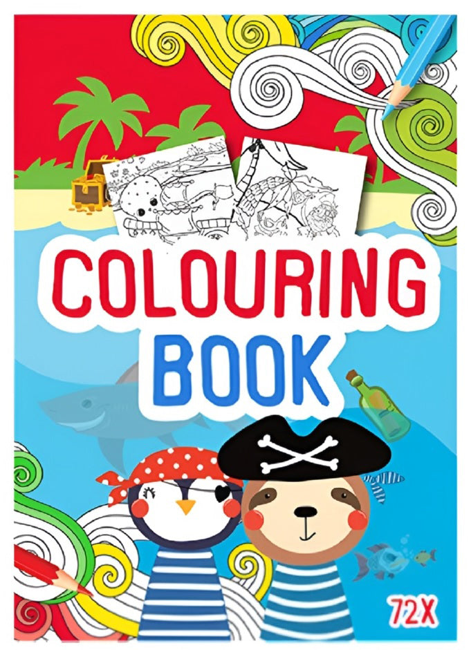 Libro para colorear 72pgs A4 1