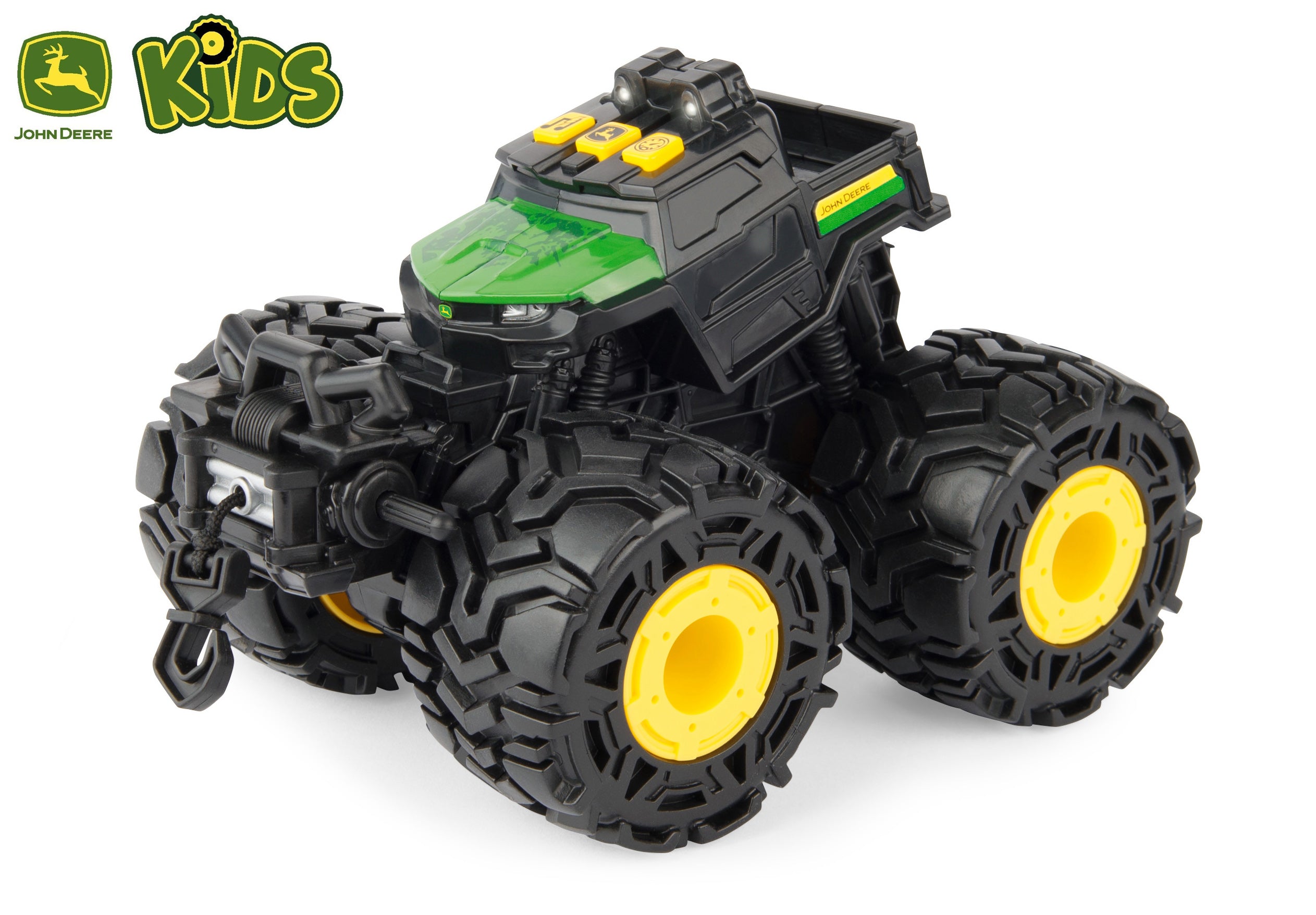 Jd Kids Monster Treads John Deere Pickup avec effets 17 Cm