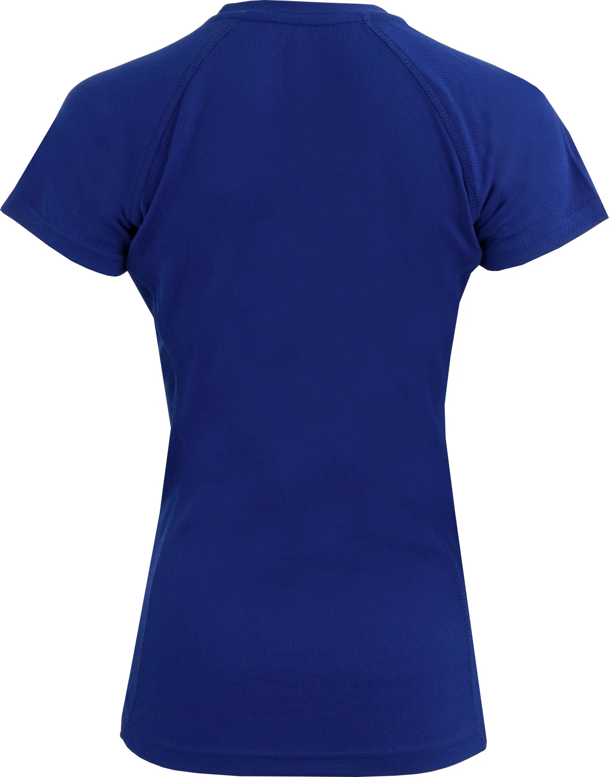 T-shirt sportiva maglione da donna blu cobalto