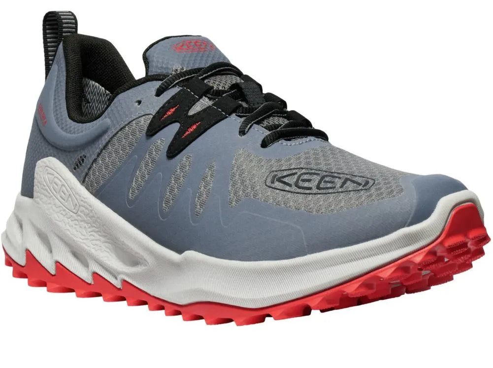 Pantofi Barbati Keen Men Zionic Wp Steel Grey/poppy Red Blue