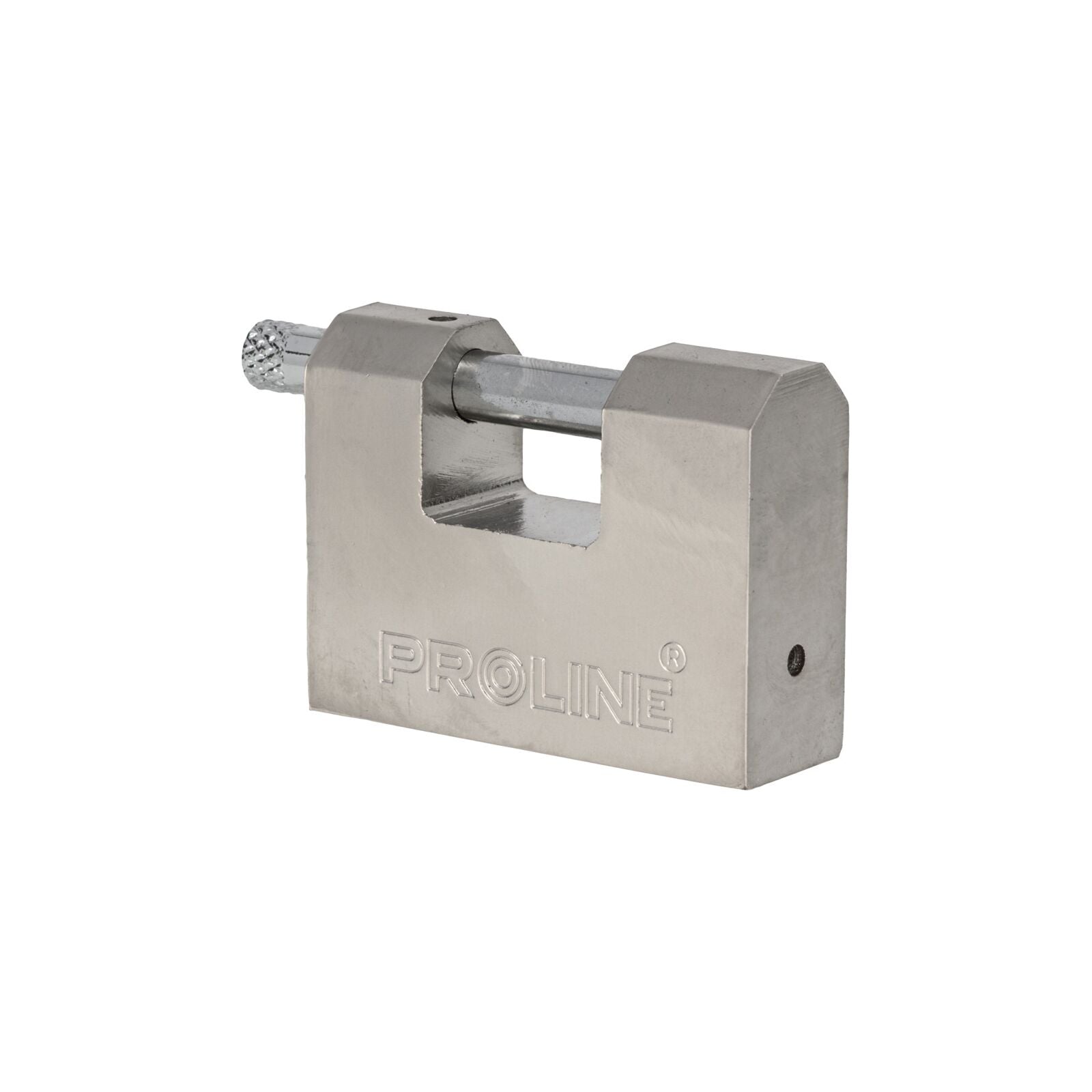 Vyztužený litinový visací zámek 60 mm pevný elektrický klíč Proline