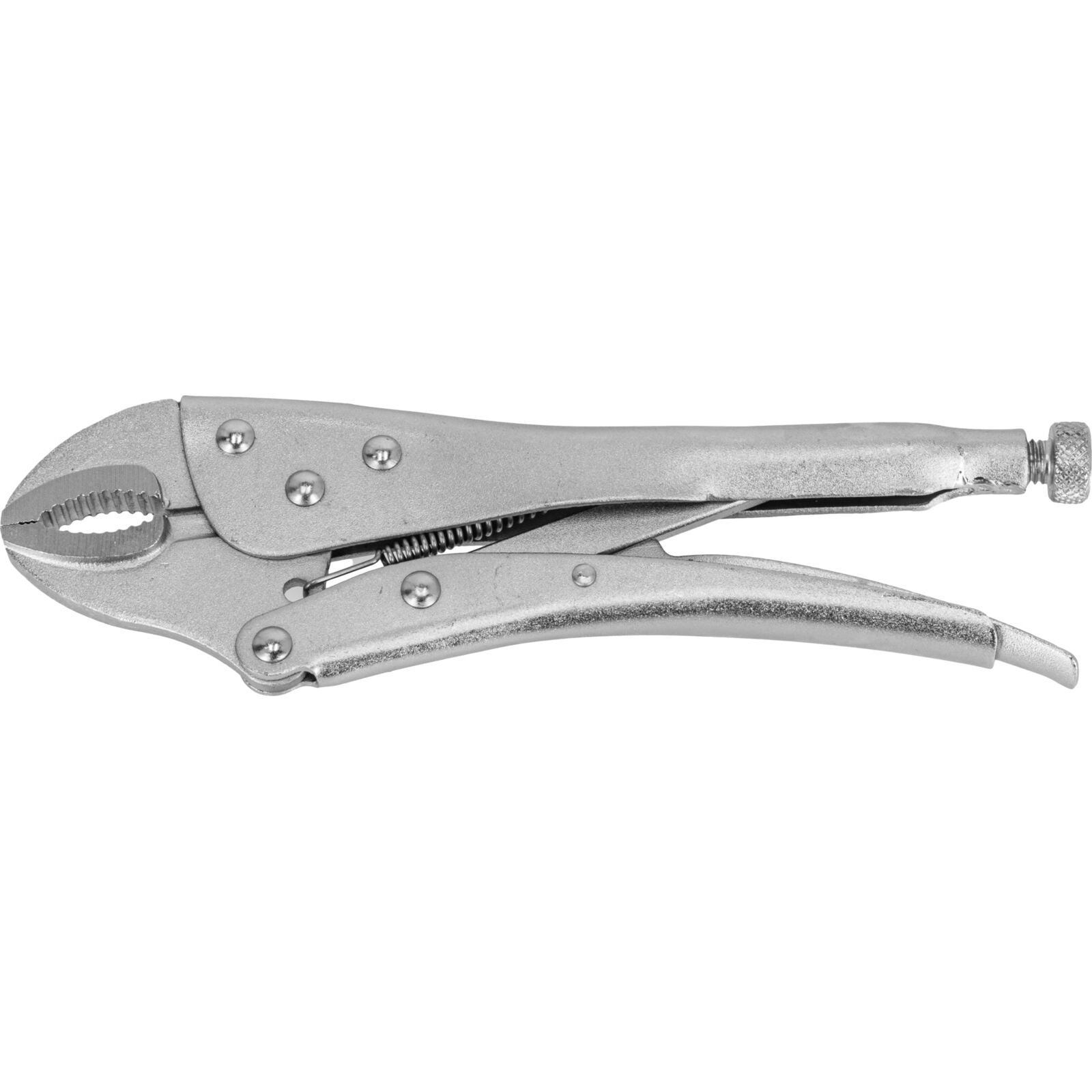 Pinza Lock Grip 180 Mm. Mascelle arrotondate. Pinza nichelata.