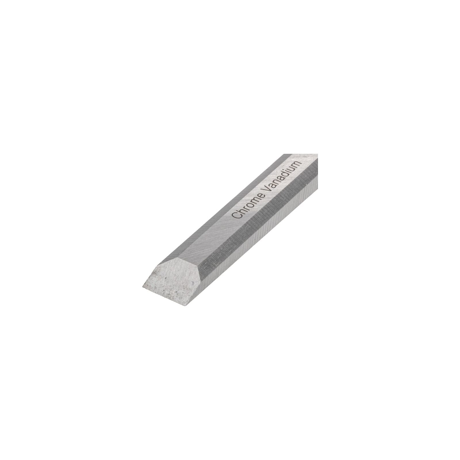 Ciseau à bois 12 mm plat renforcé chrome-vanadium 60 Hrc manche composite (tpr) surface antidérapante Proline