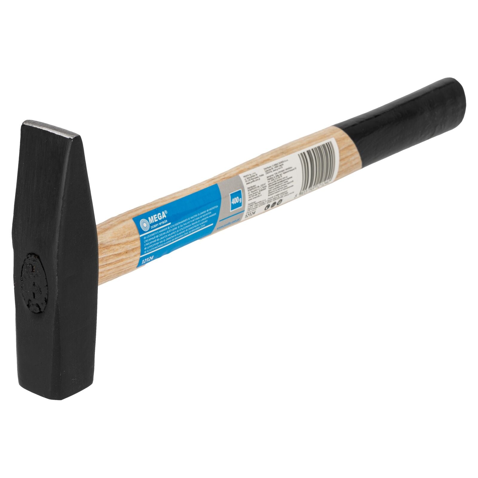 Strojní kladivo s dřevěnou rukojetí 400g
