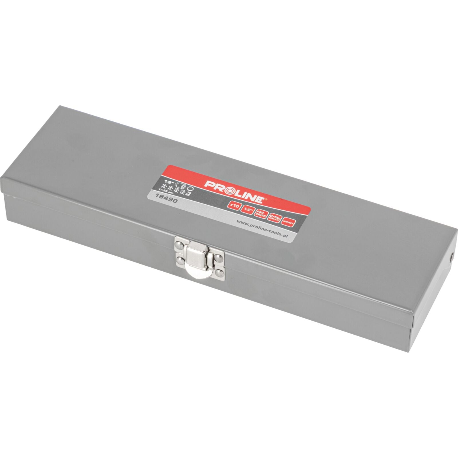 Set Bussole A Percussione 10 Pz 1/2 10-22 Mm Cr-mo Proline