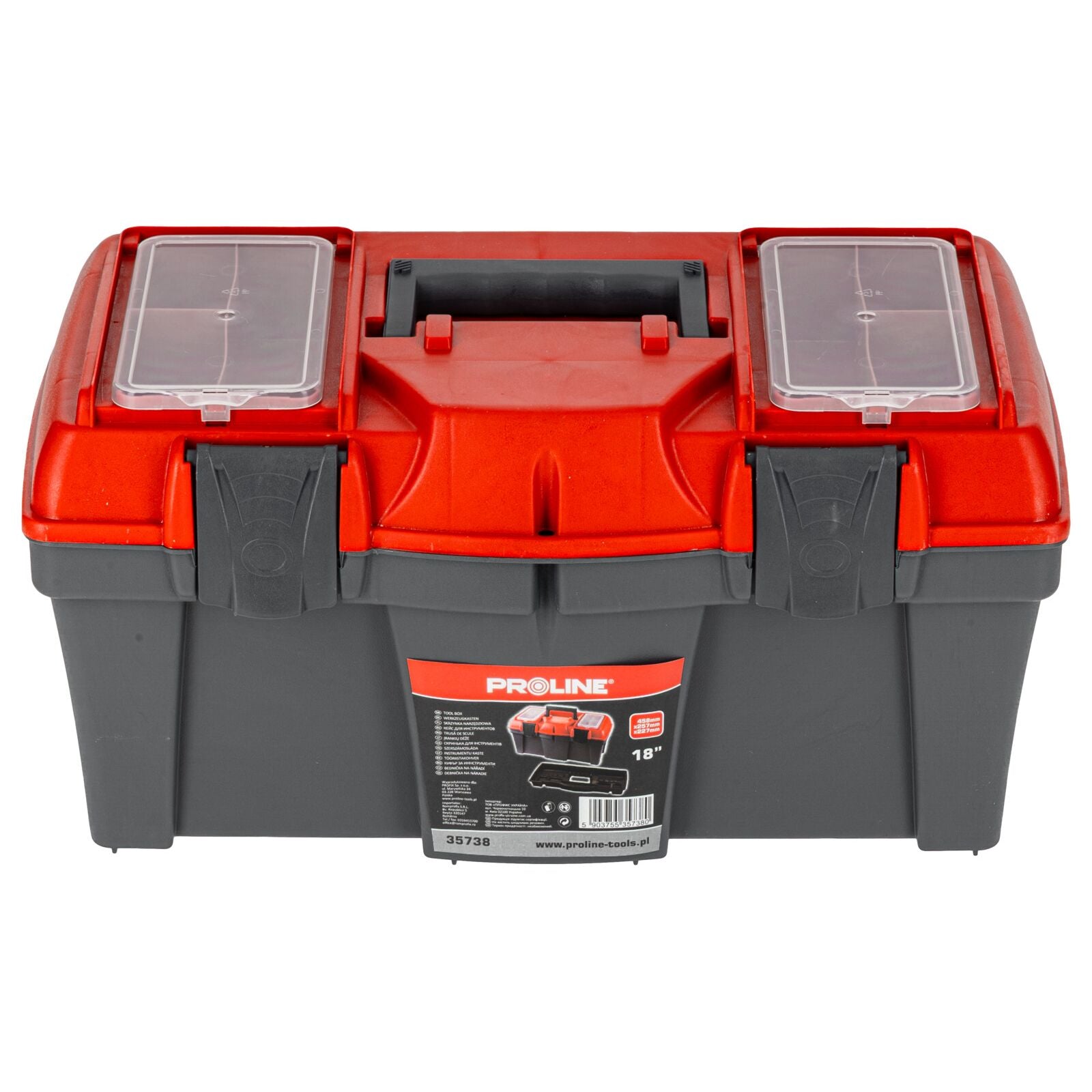 Tool Box With Organizers 18458 257227 Proline