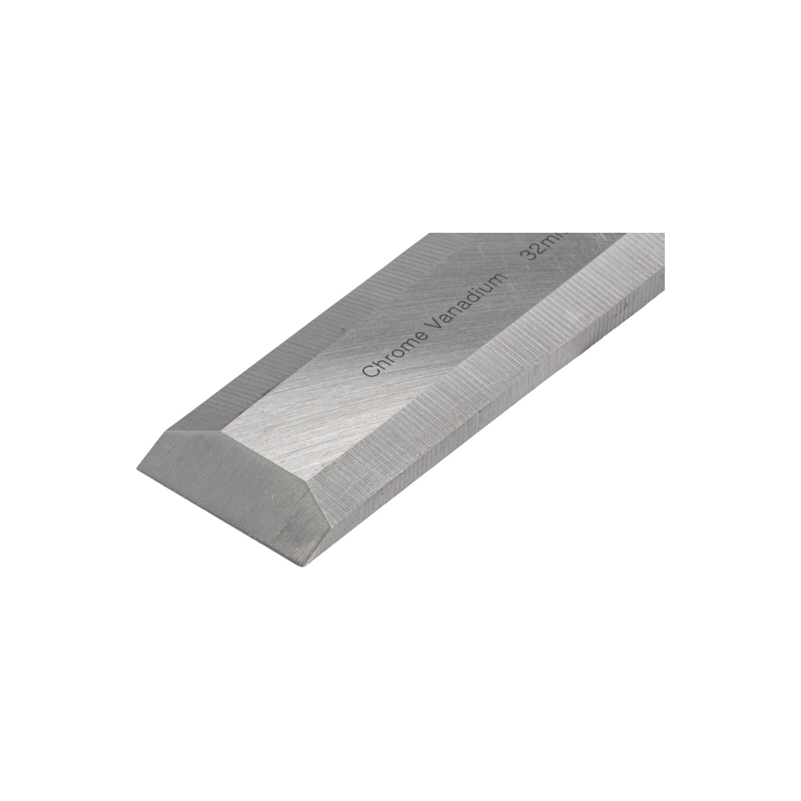 Wood Chisel 32 Mm Flat Reinforced Chrome-vanadium 60 Hrc Composite Handle (tpr) Non-slip Surface Proline