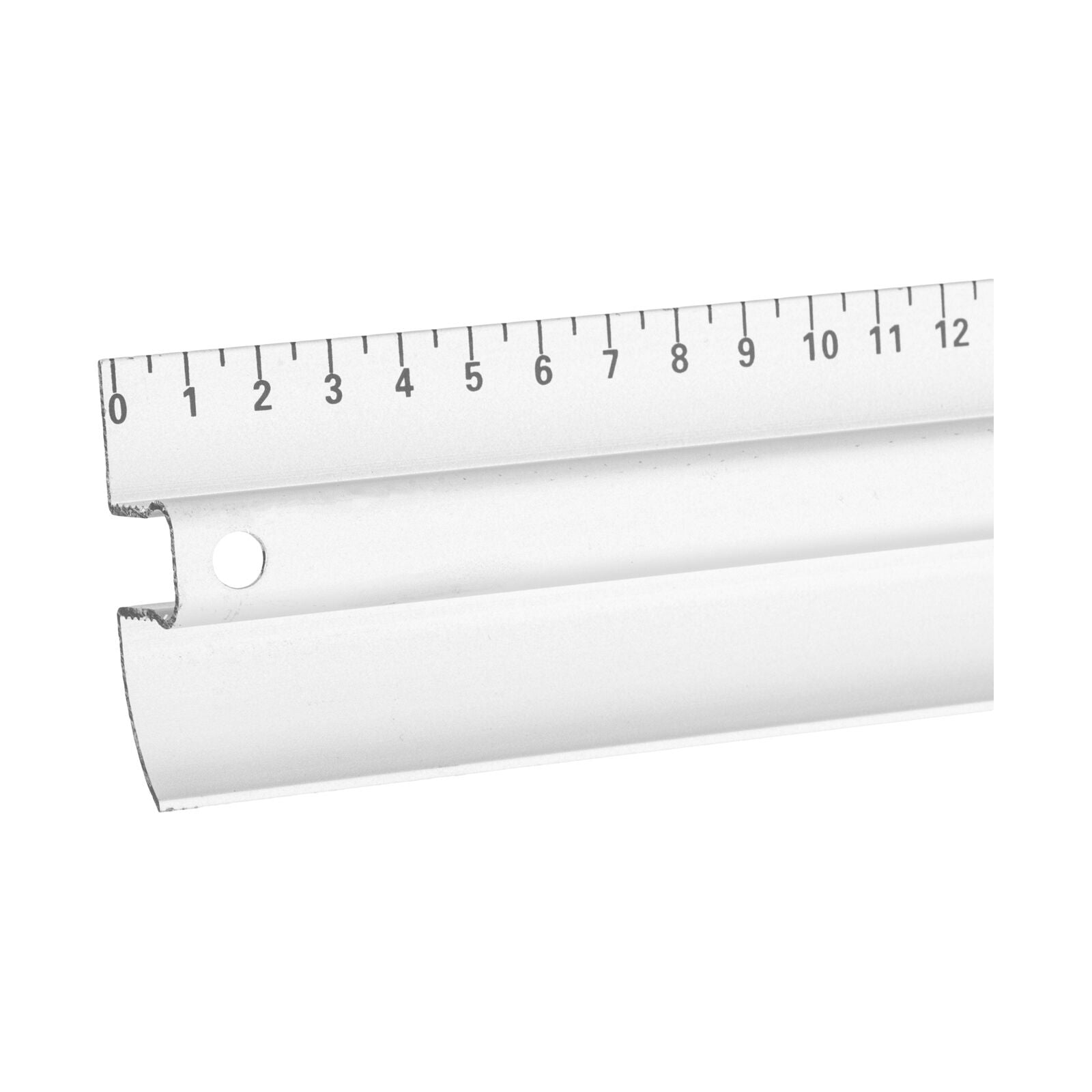 Řezací pravítko na čalounění 550 mm lisovací hrana hliník proline