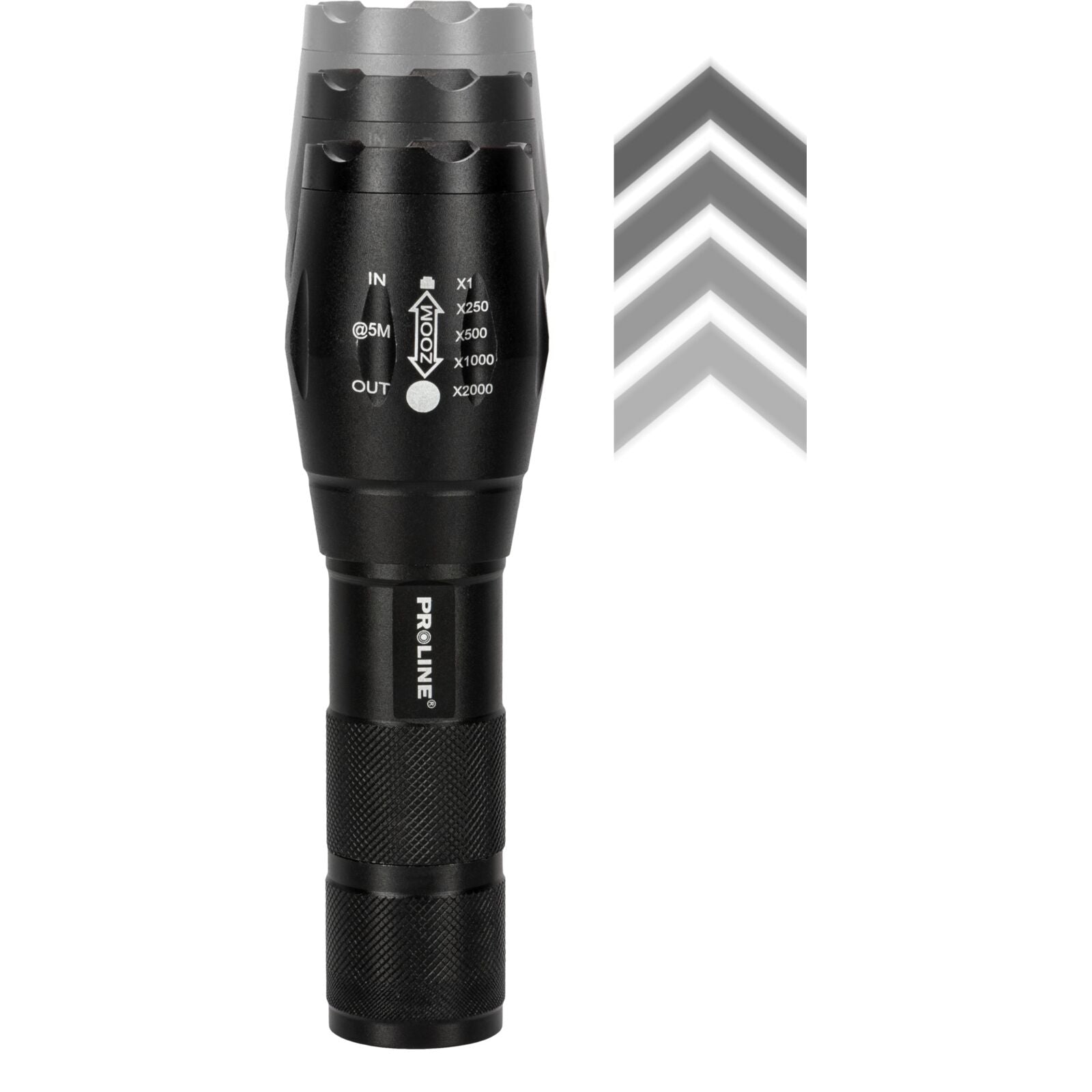 Фенер 300lm 3xaaa Zoom Proline