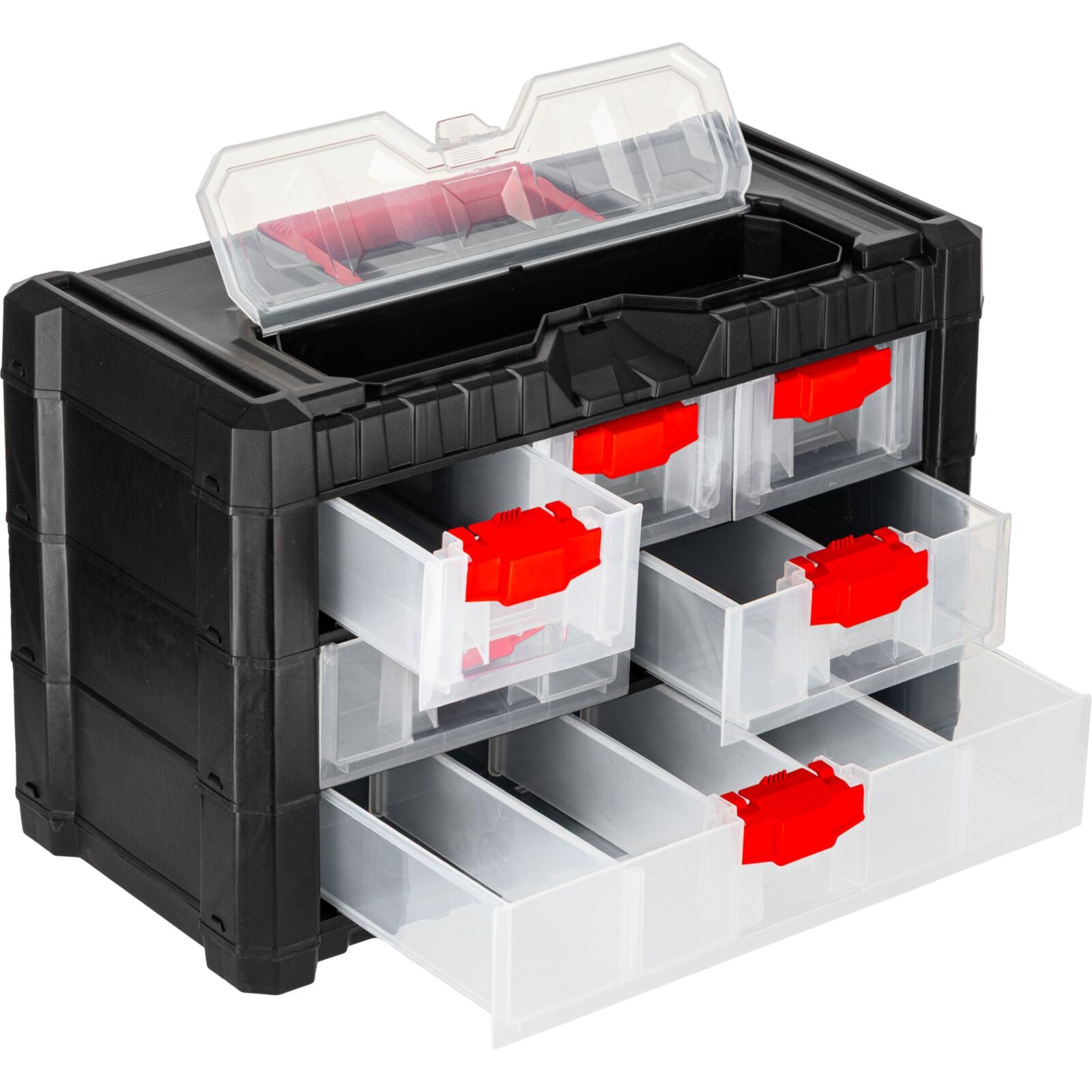 Opbergdoos Organizer Met Handvat 13 Vakken 26 X 20 X 40 Cm Proline Hd