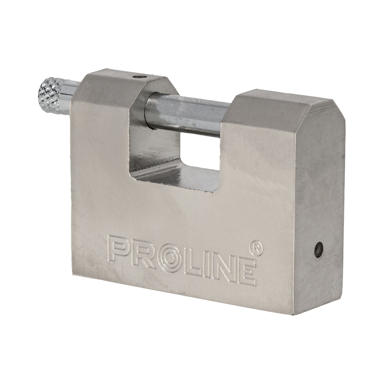 Reinforced Cast Iron Padlock 80 Mm Hard Electric Key Proline