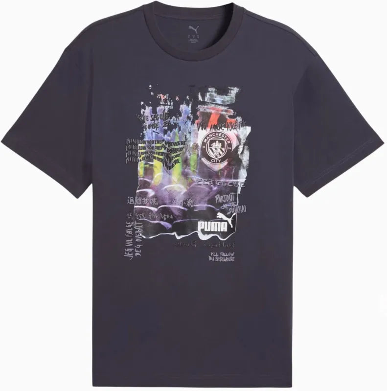 Tričko Puma Man City Men Mcfc Lw Football Nrgy+ Tričko Šedá Šedá