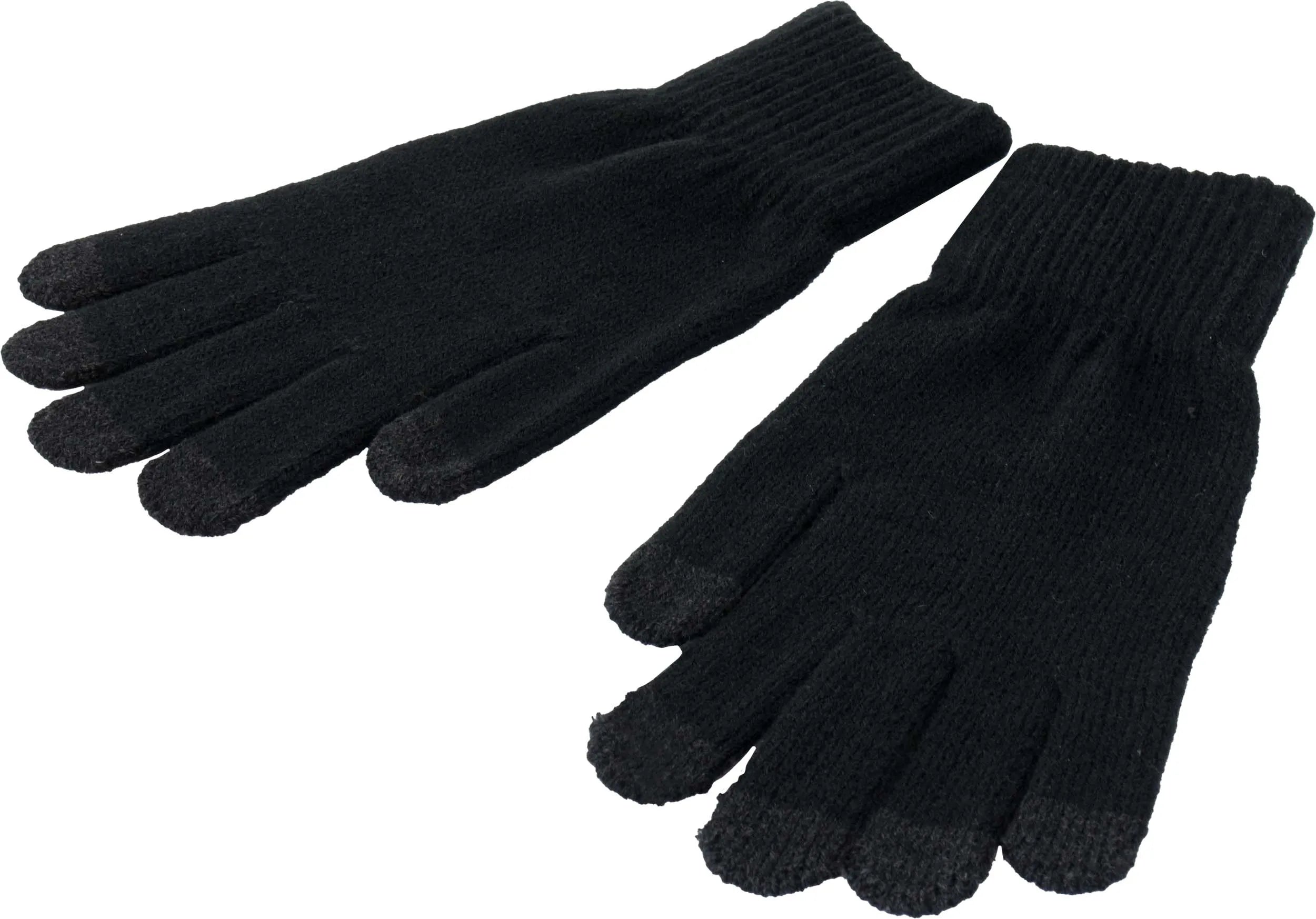 Warm Unisex Screengloves Smartphone Gloves Black