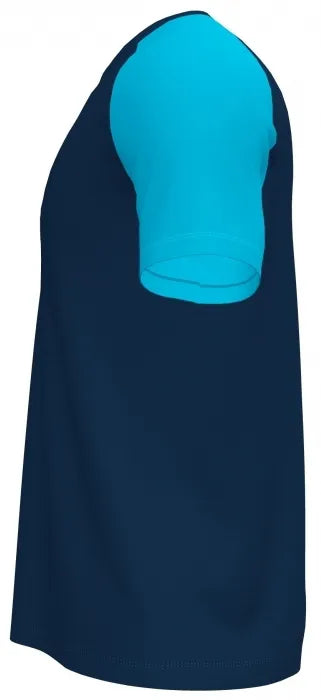 Joma academy iv chemise de sport marine-fluor bleu turquoise s