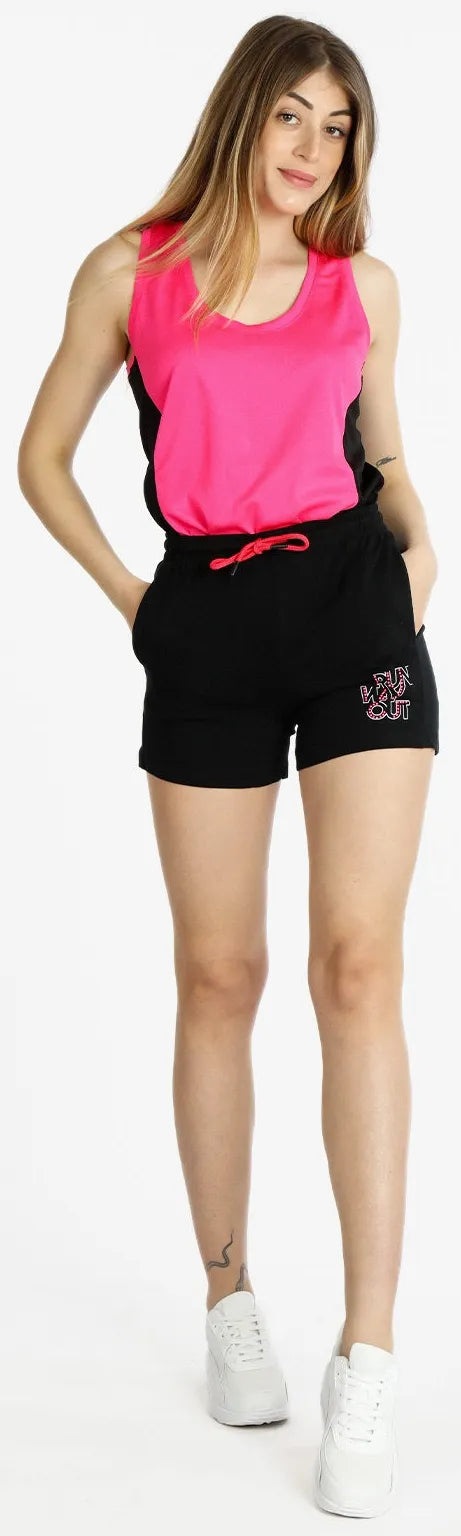 Dámske šortky athl. dpt bergamo black xl