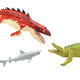 Prima botsing! Monsters van de diepe dinoset 27 cm