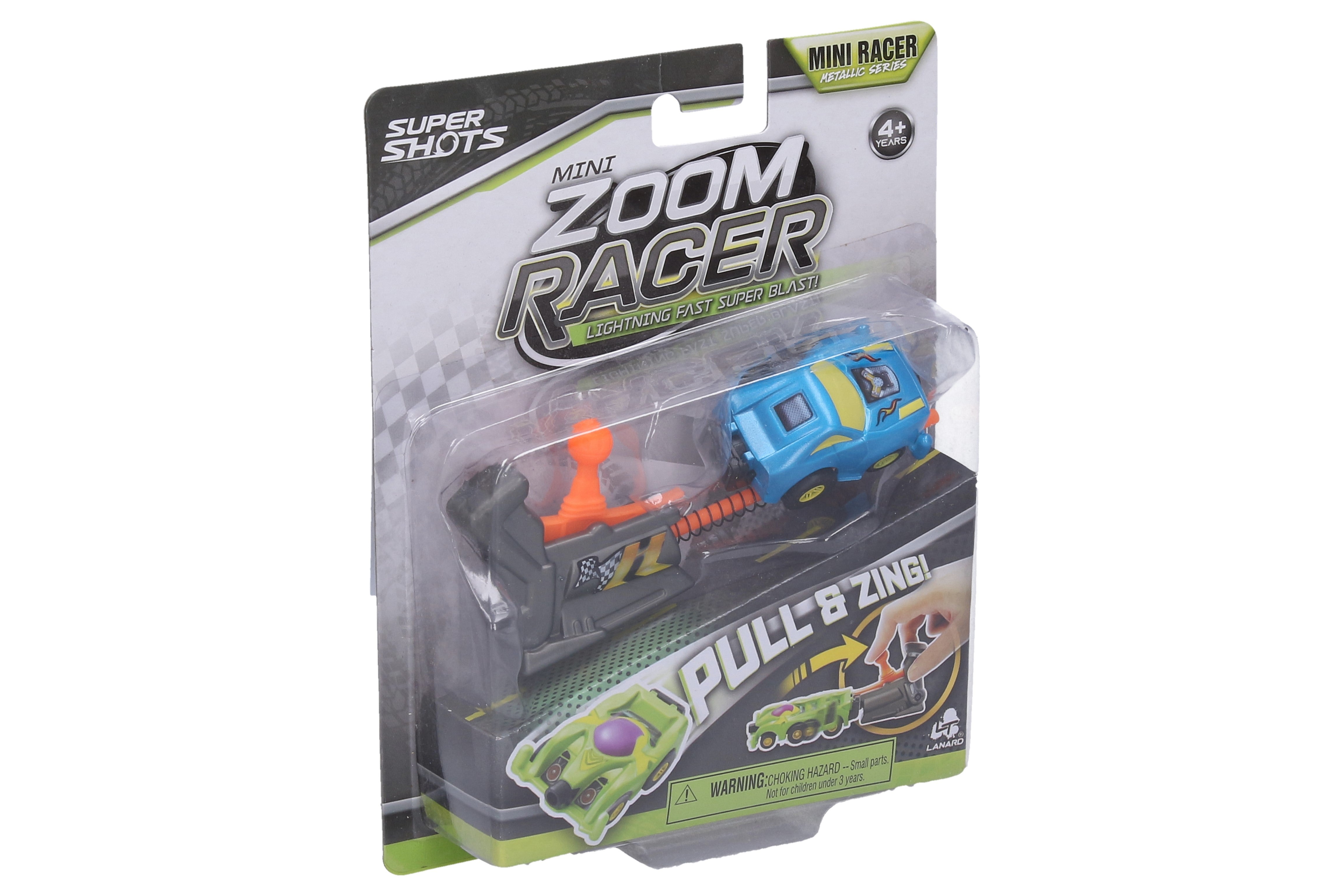 Mini Zoom 5 cm-es lövöldözős autó