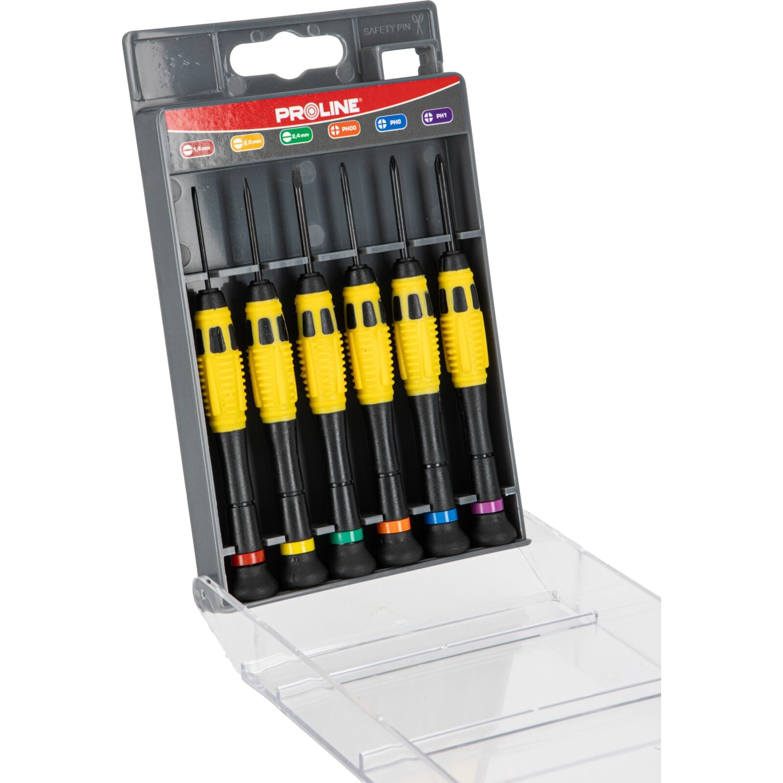 Комплект бижутерски отвертки 6 части Proline