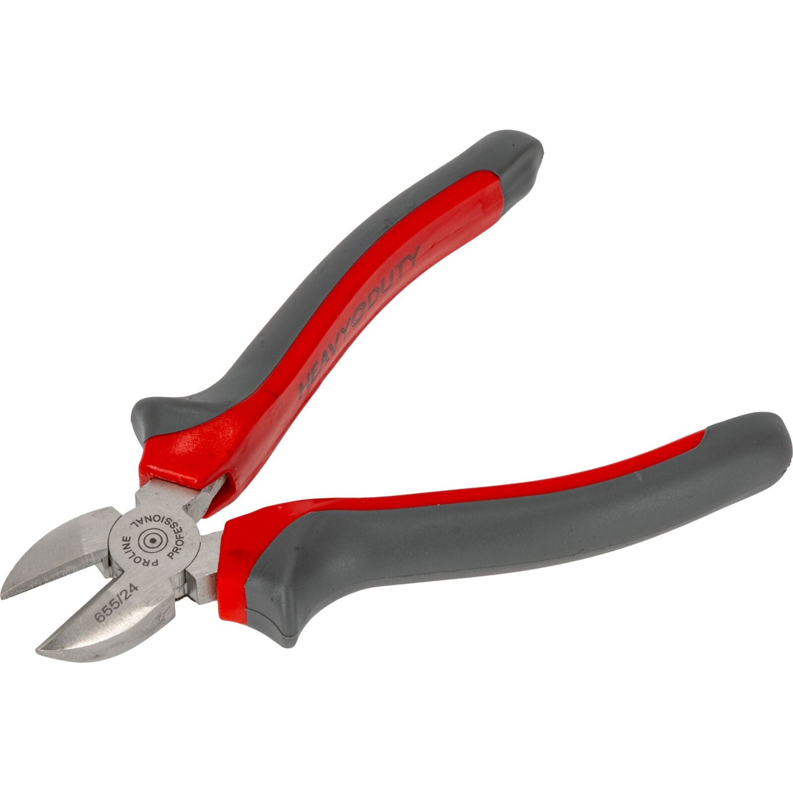 Diagonální boční frézy 160 mm zápustkově kované tvrzené saténové provedení Heavy Duty tmavé plastové rukojeti Proline