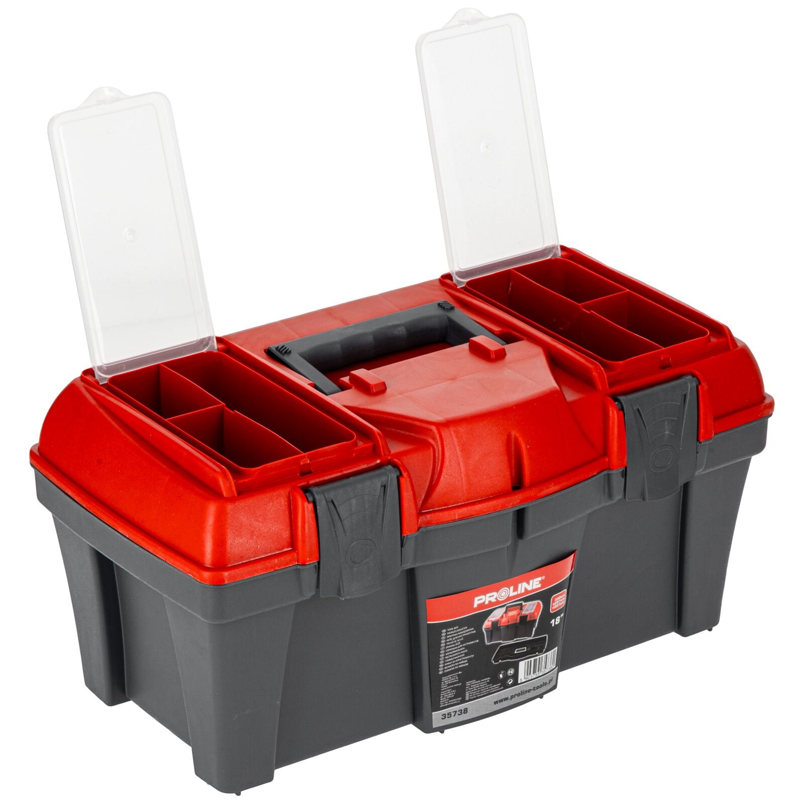 Tool Box With Organizers 18458 257227 Proline