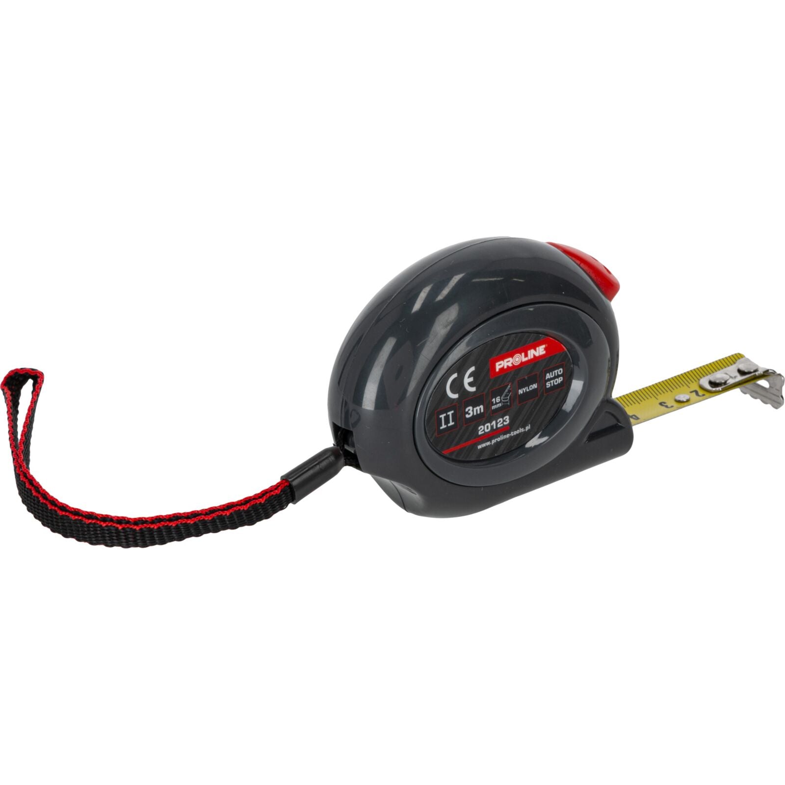 Mérőszalag 3m X 16 mm Nylon bevonat Proline