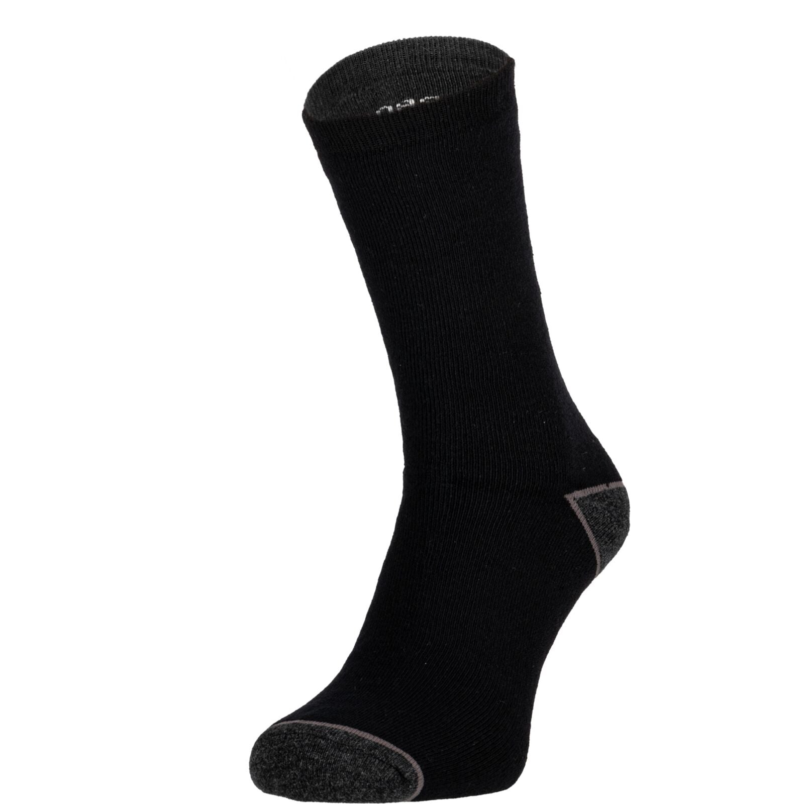 Work Socks 3 Pairs Black-grey Middle Thickness Lahti