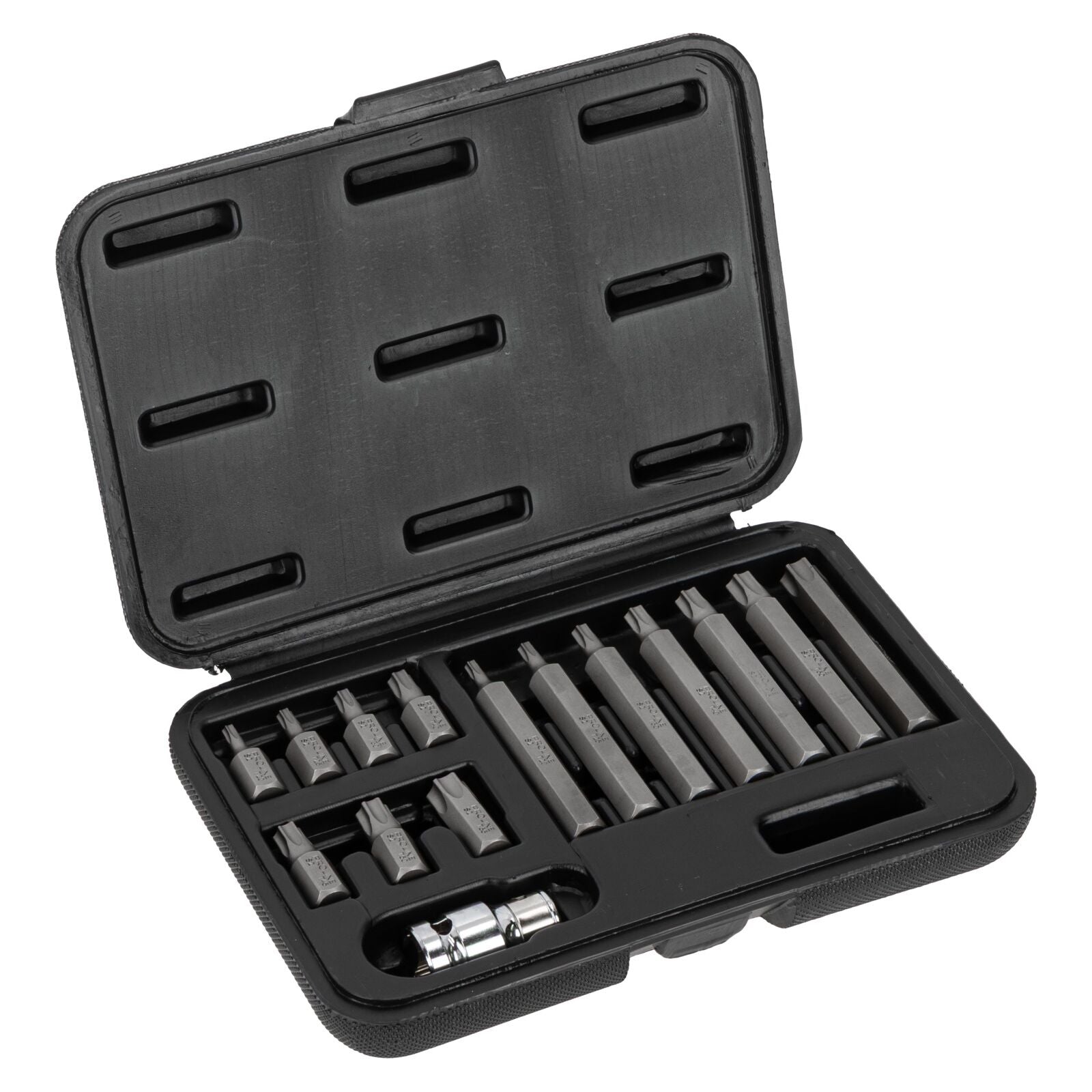 Set Punte 15 Pezzi 10 Mm Torx Sicurezza T20-t55 L=3075 Mm Proline