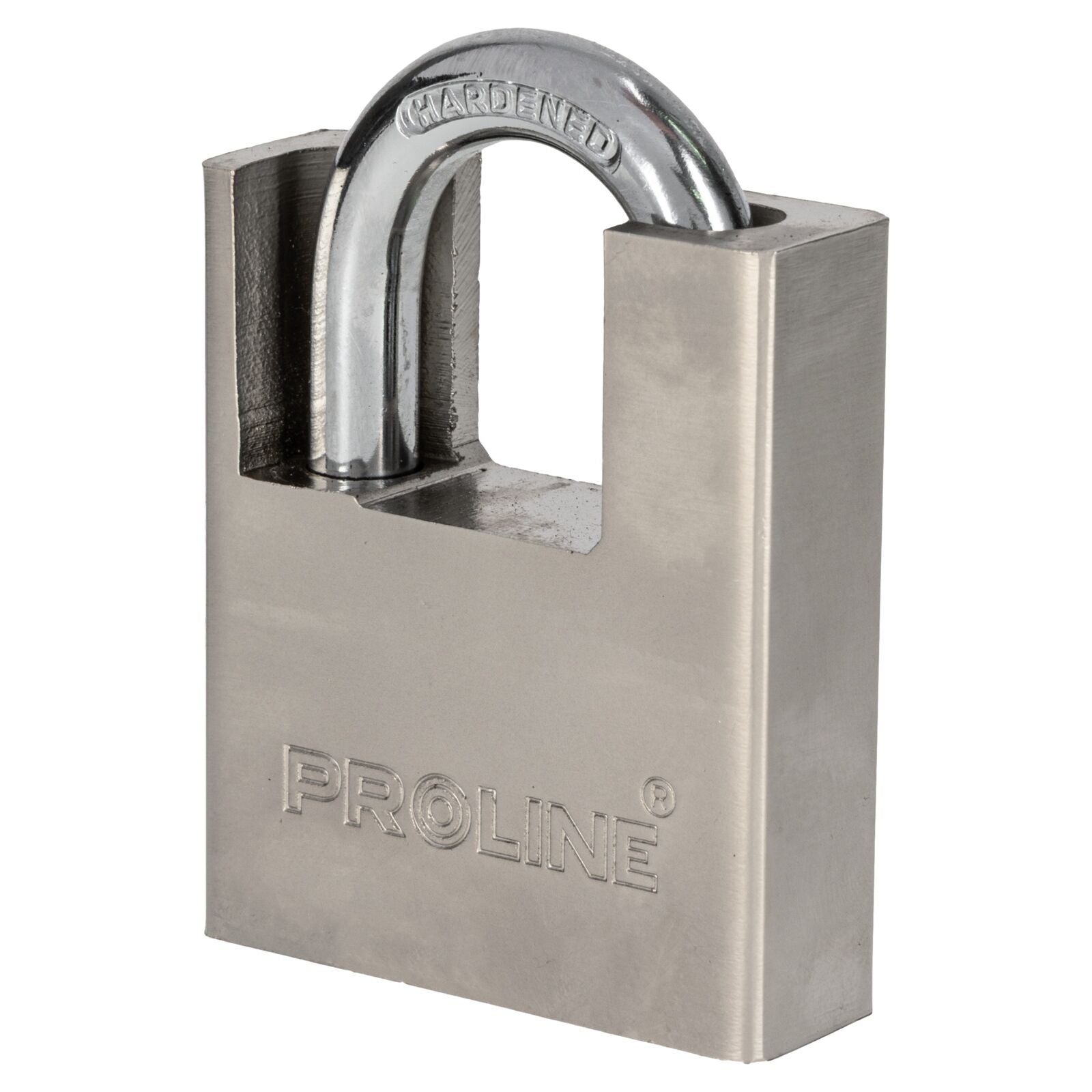 Padlock Iarann Teilgthe Treisithe 50 Mm Proline Eochrach Crua Leictrí
