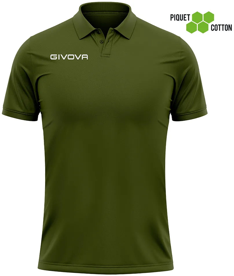 Tricou Polo Givova Polo Cotone Piquet Summer Green