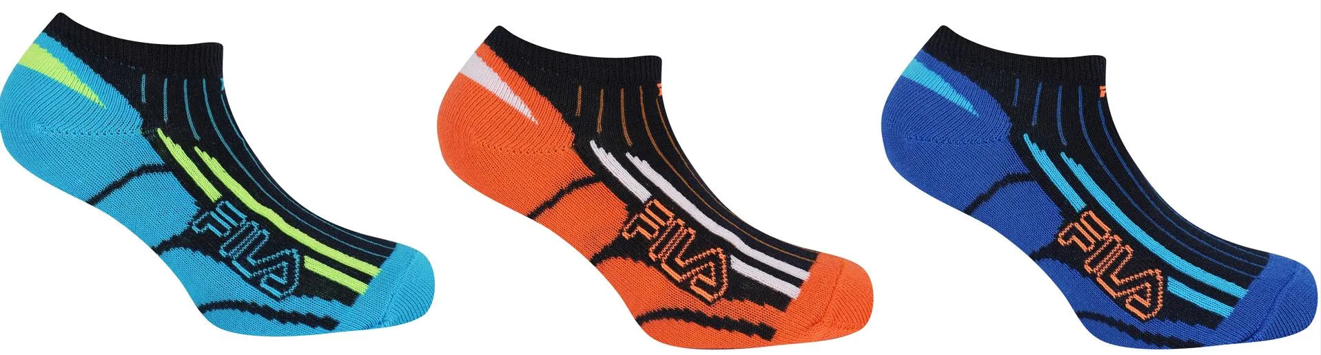 Fila Socks 3-pack Jr Boy Sneaker Navy Mix