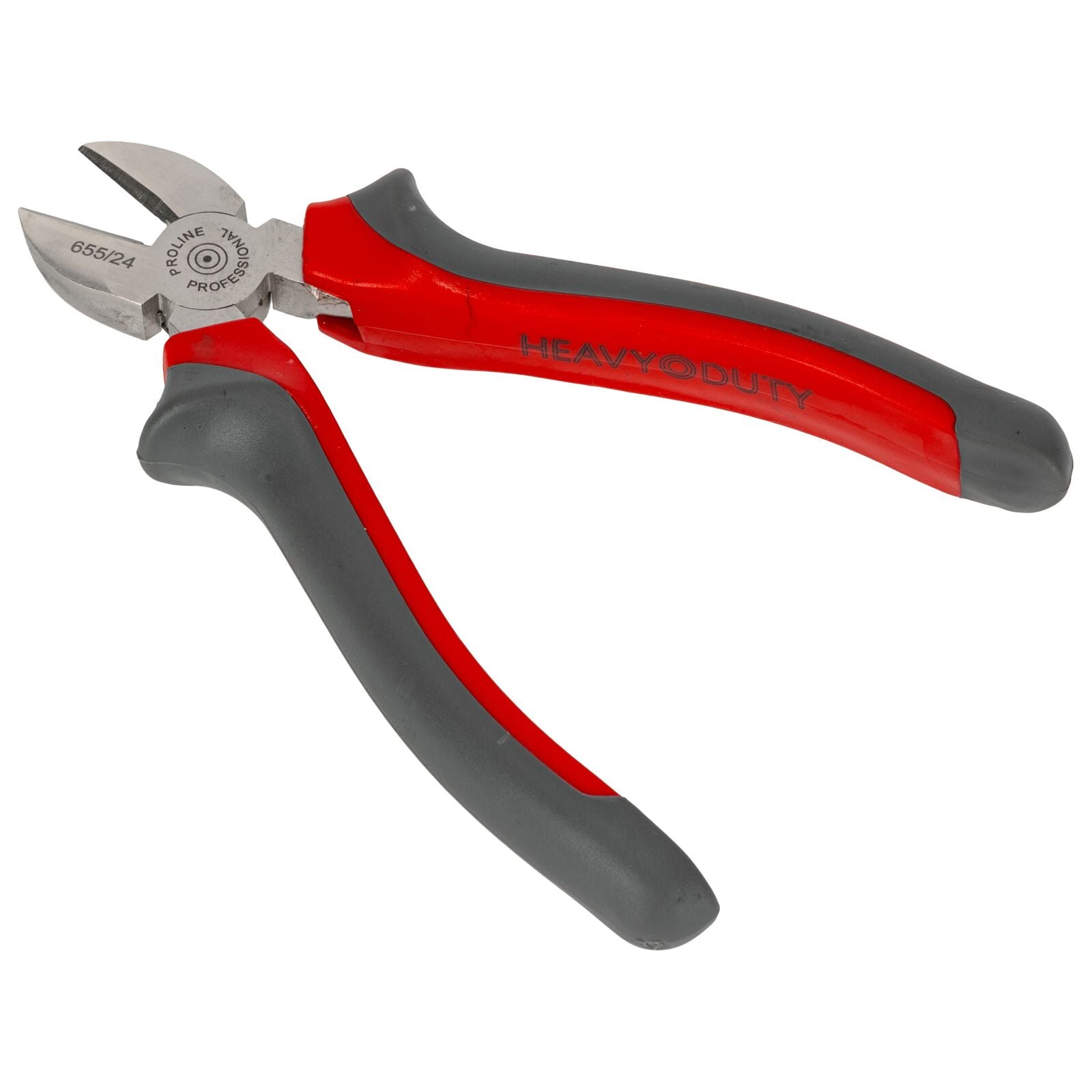 Diagonální boční frézy 160 mm zápustkově kované tvrzené saténové provedení Heavy Duty tmavé plastové rukojeti Proline