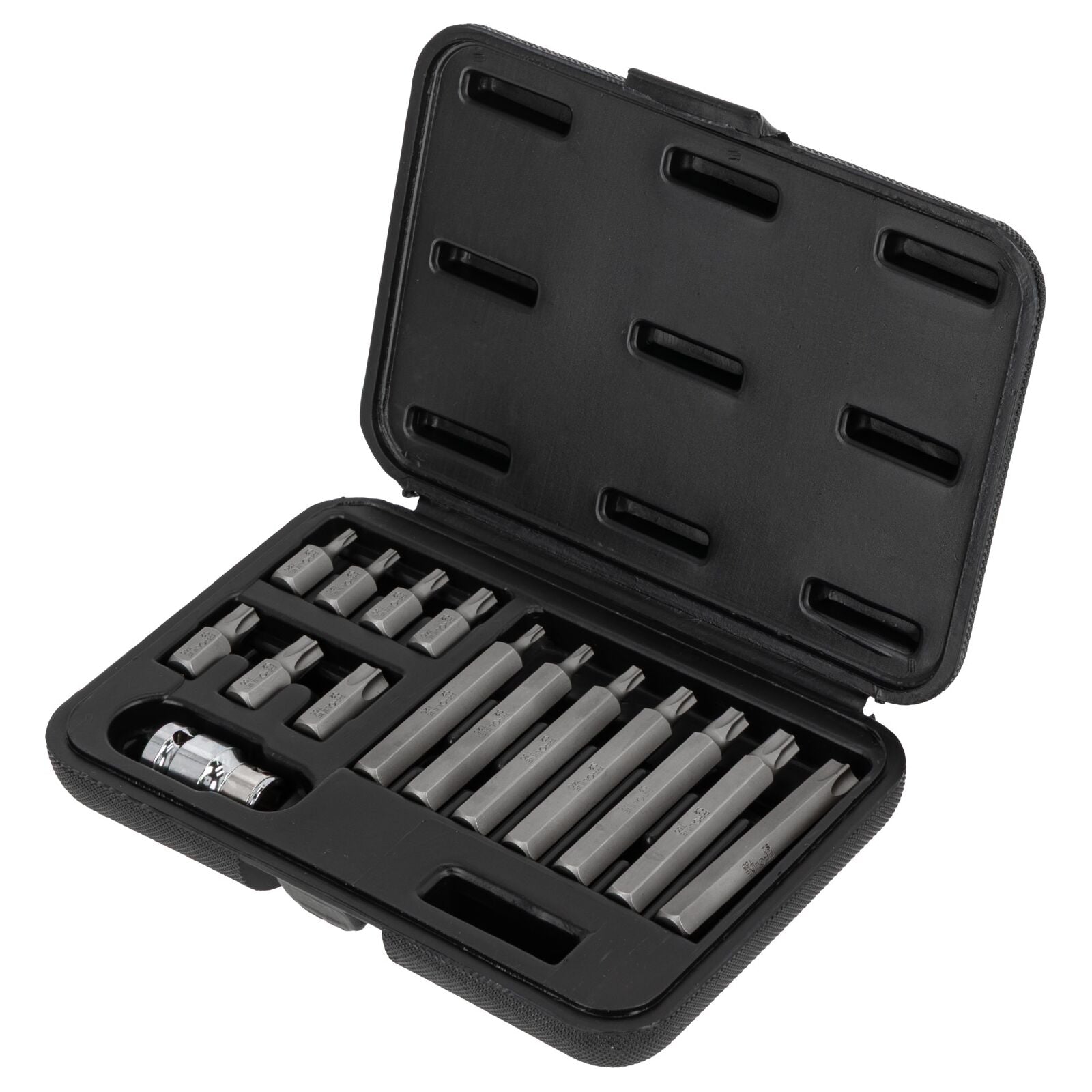 Set Punte 15 Pezzi 10 Mm Torx Sicurezza T20-t55 L=3075 Mm Proline