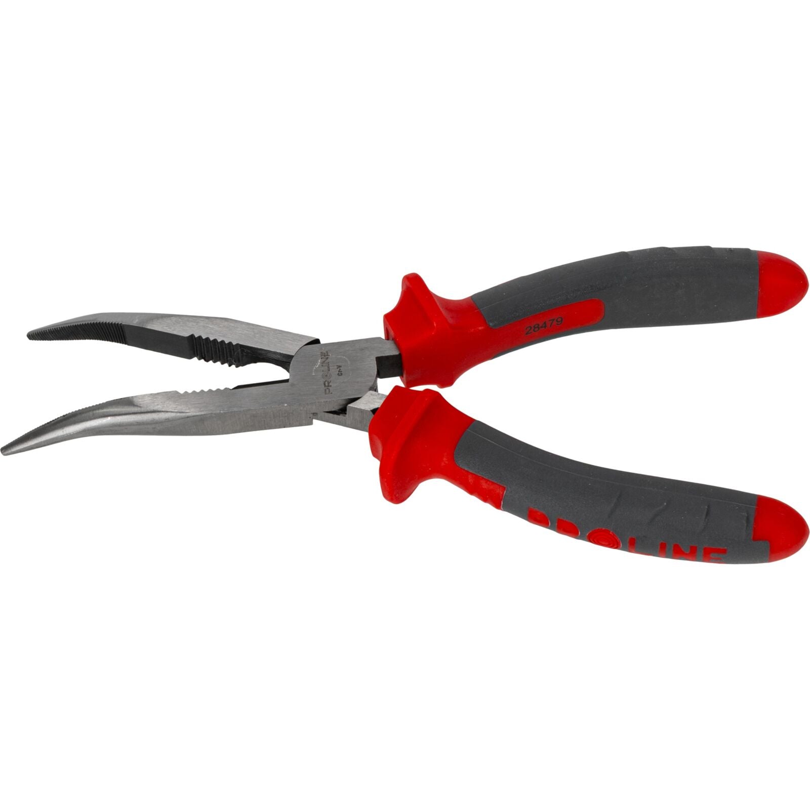 Alicate de ponta curvada 200 mm Cv com cortador lateral empunhadura texturizada mandíbula arredondada proline