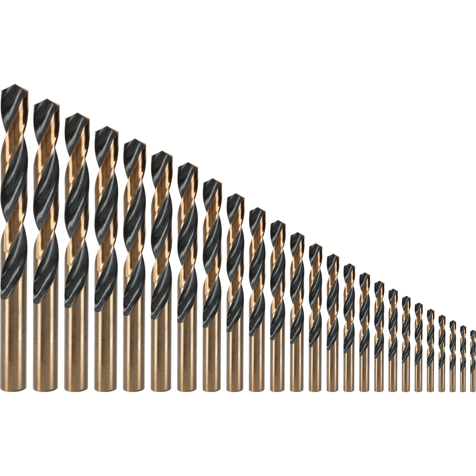 Súprava kovových vrtákov 13 kusov Hss otočných vrtákov - DIN 338 (1-13 mm) Proline