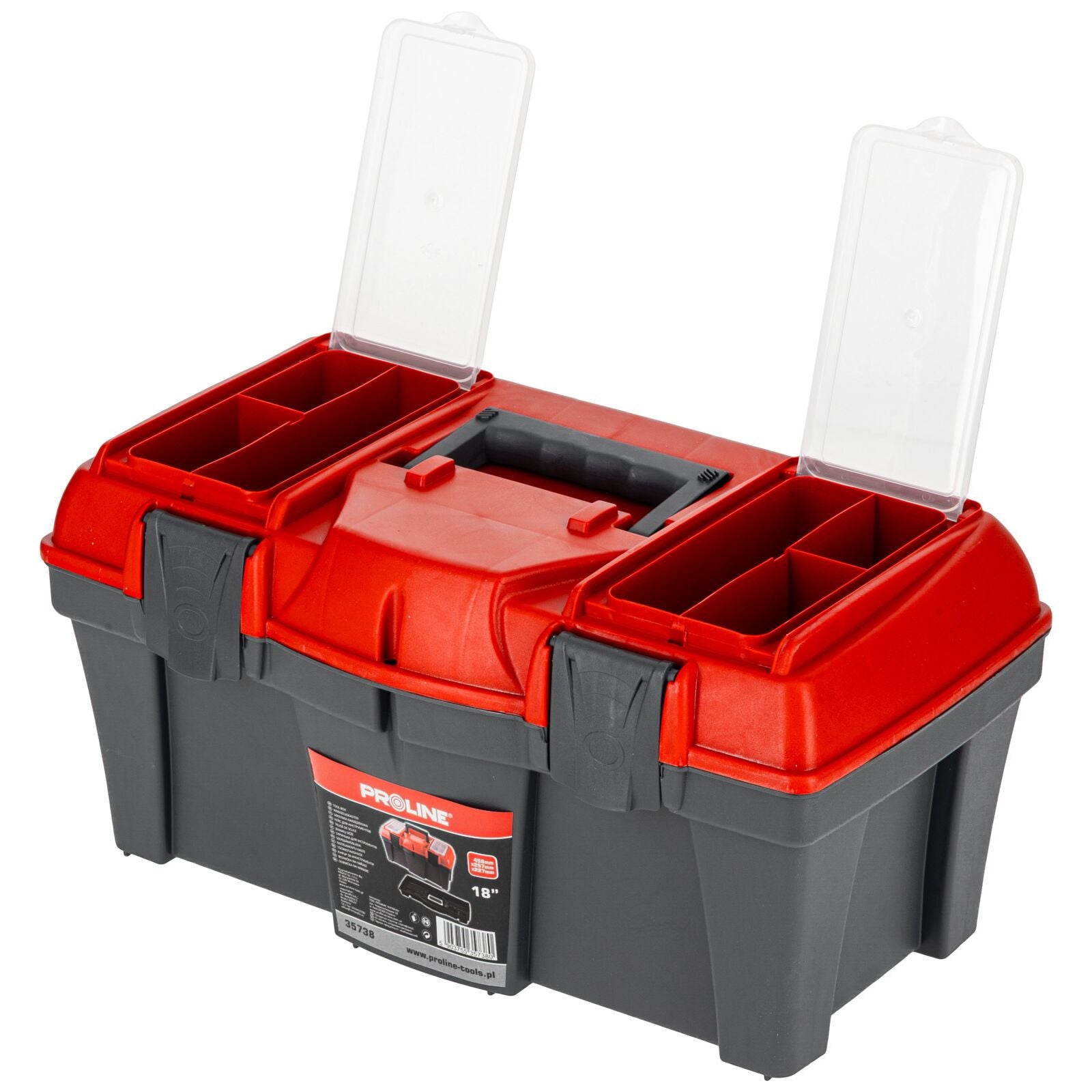 Tool Box With Organizers 18458 257227 Proline