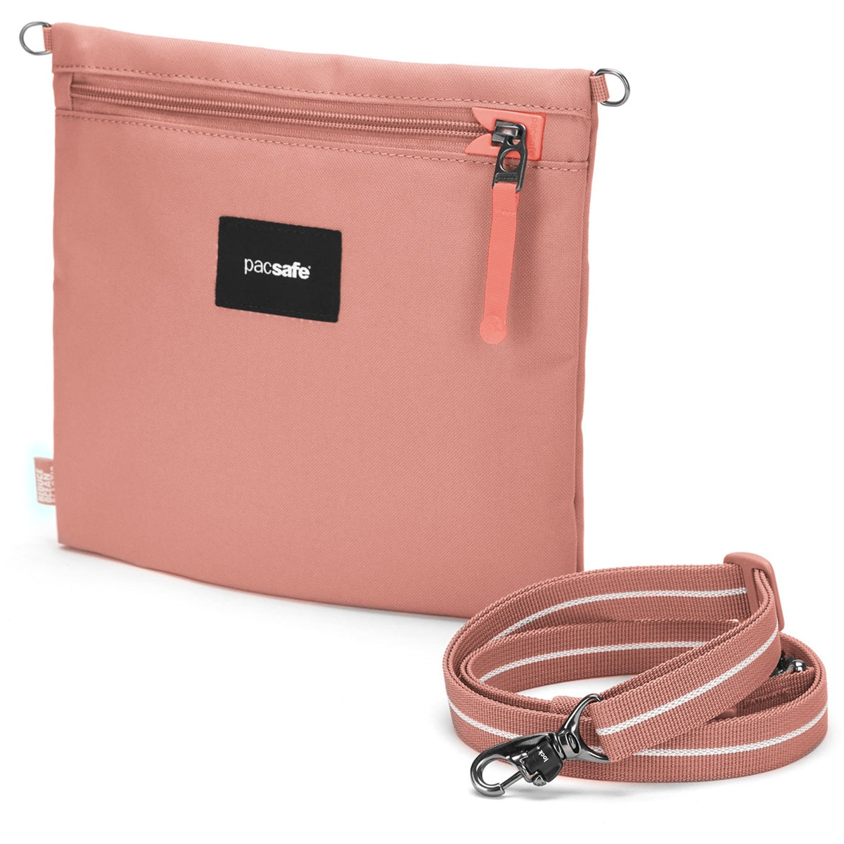 Pacsafe Go Crossbody Pouch Rose
