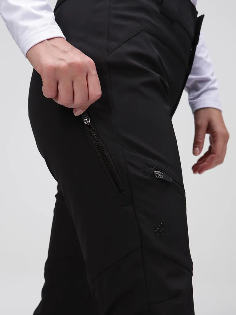 Damen Softshellhose Loap Lupjana Schwarz