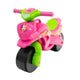 Doloni Loopfiets Motor Roze-groen 70x32x52