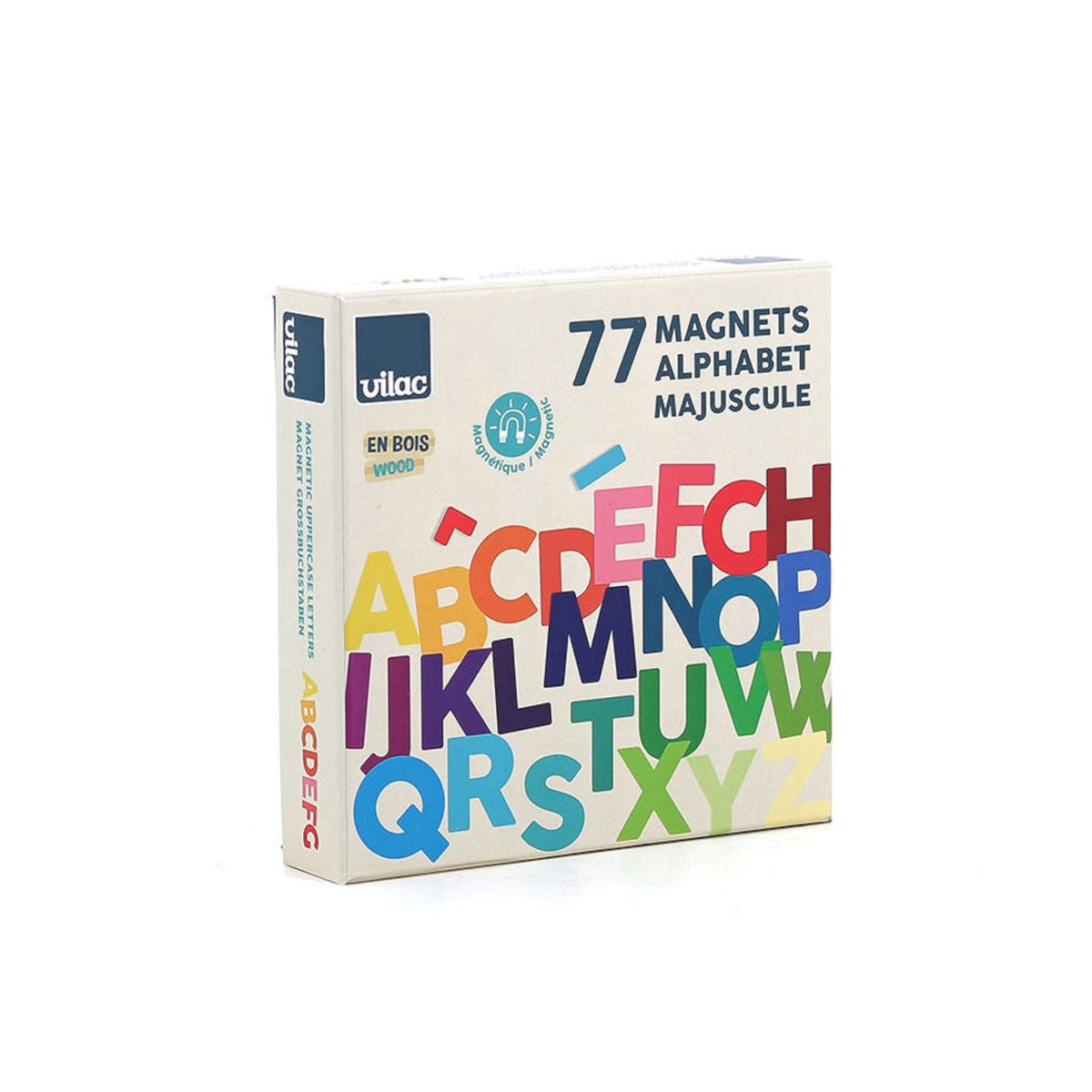 Vilac Wooden Magnetic Alphabet
