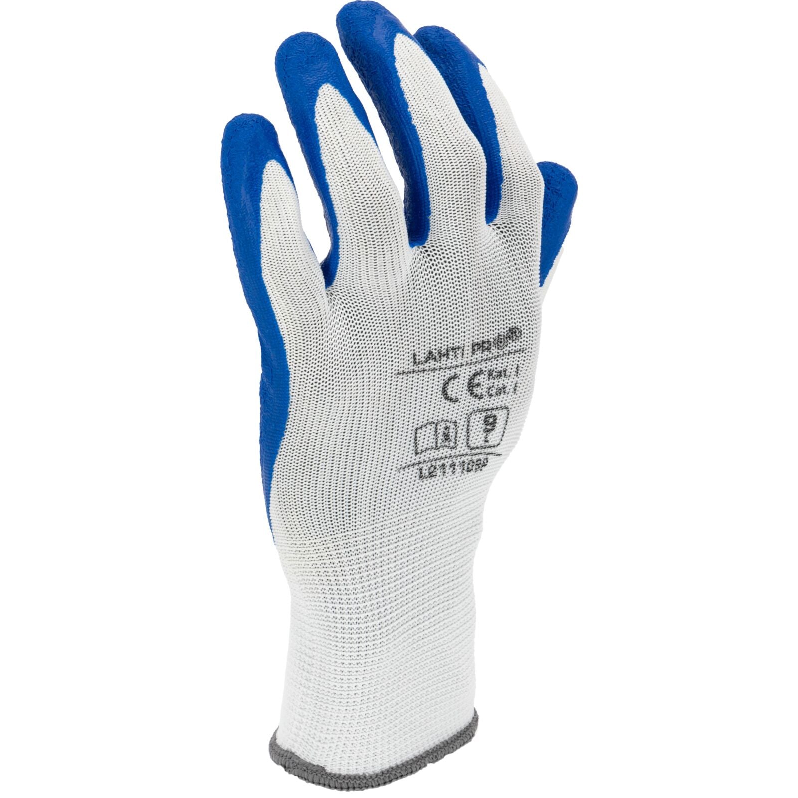 Guanti Lattice Navy-bianco L211109p 12 Paia 9 Ce Lahti