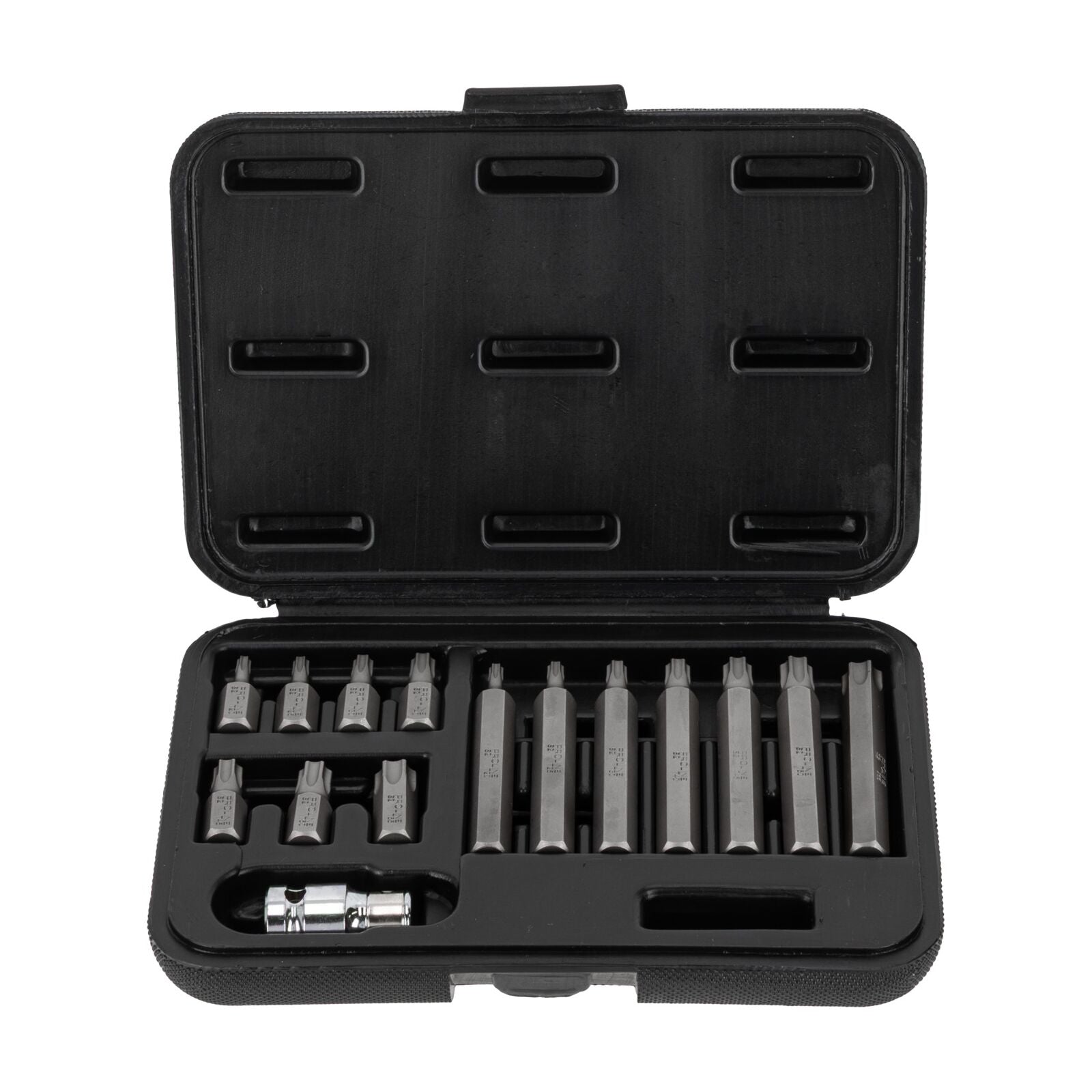 Set Punte 15 Pezzi 10 Mm Torx Sicurezza T20-t55 L=3075 Mm Proline