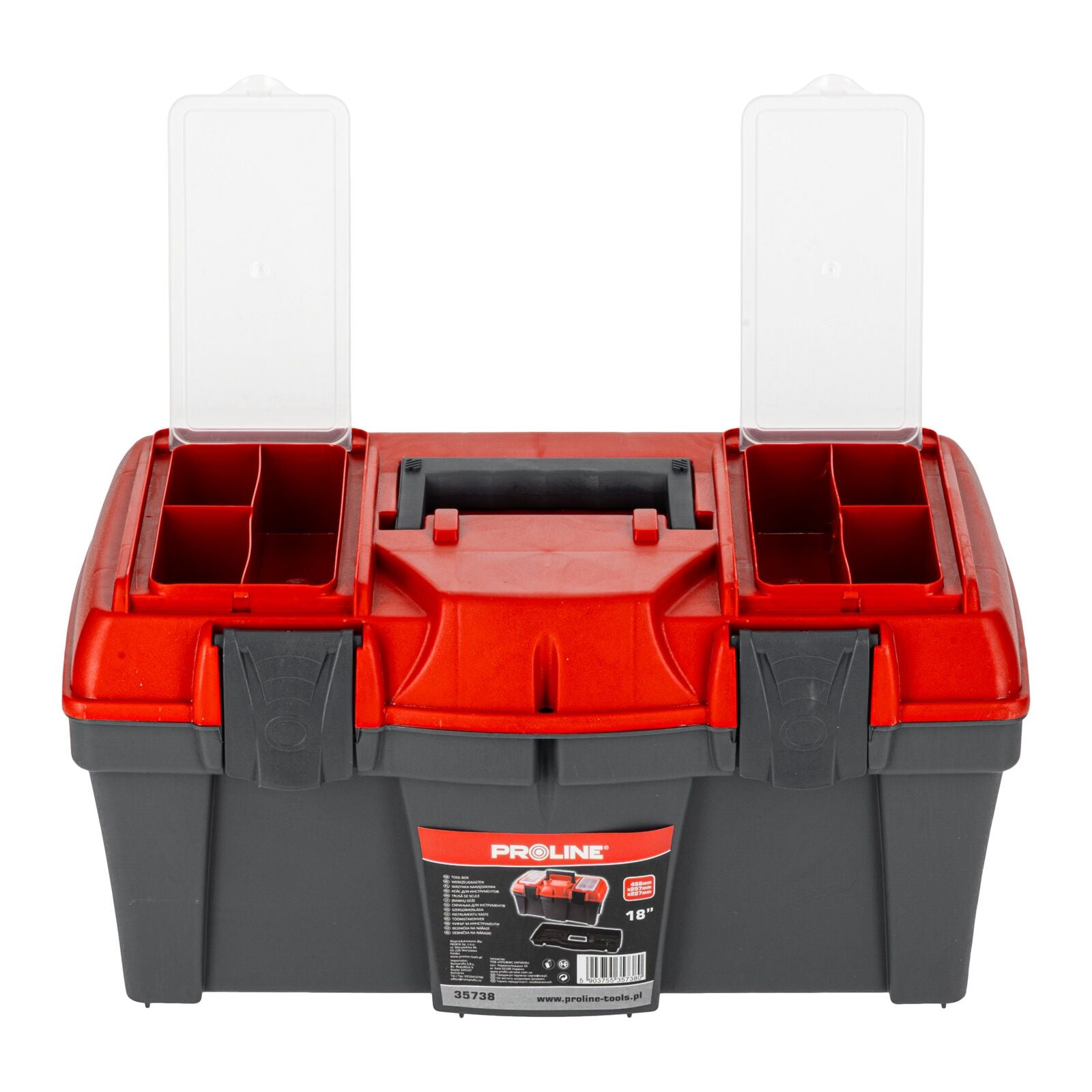 Tool Box With Organizers 18458 257227 Proline