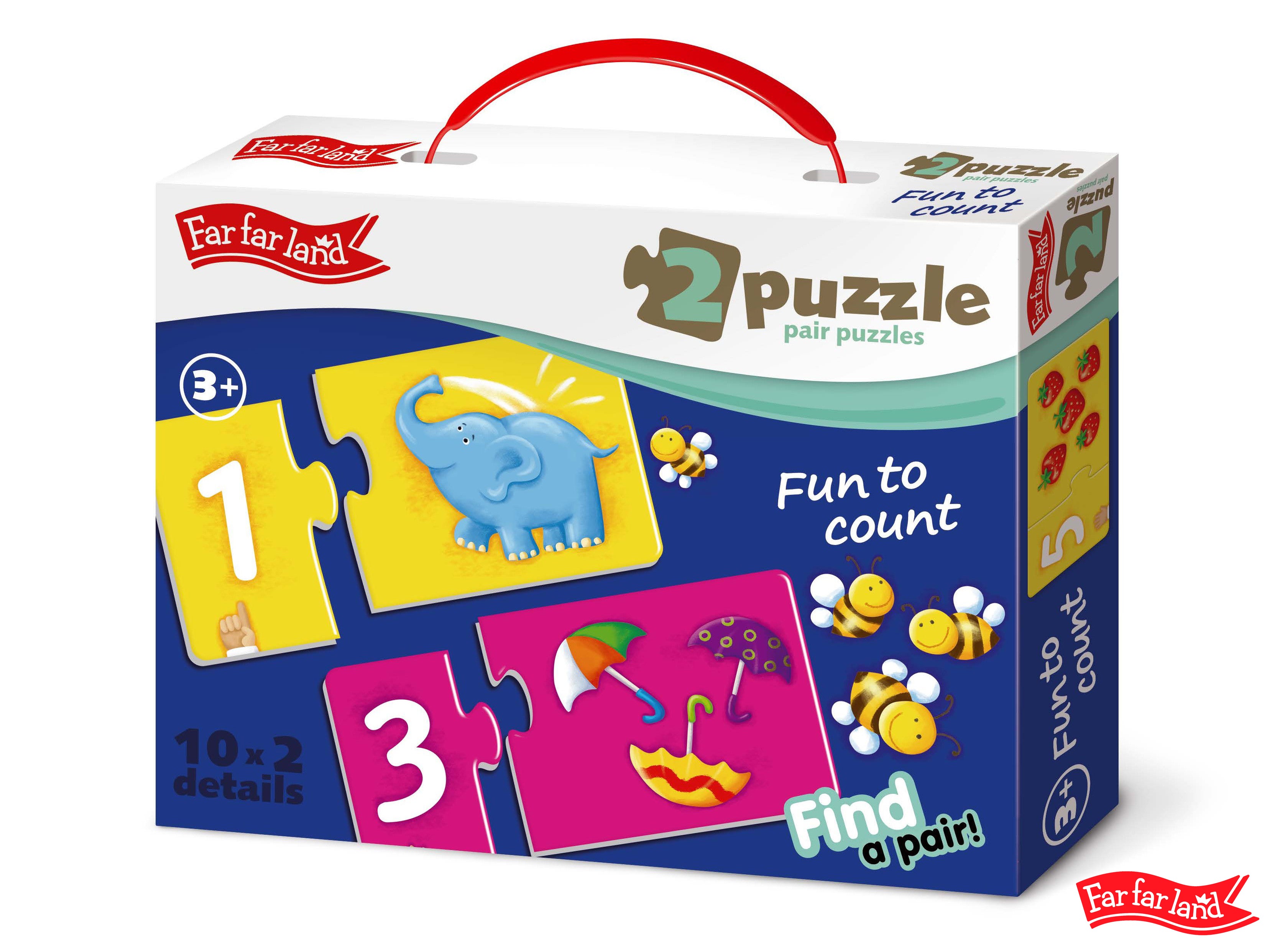 Far Far Land Puzzle Съпоставяне на 10 картинки